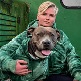 Velvet Human Kapuzenpullover - Smaragdgrün