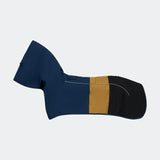 Dog Raincoat - Blue Gold Black