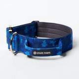 Komfort-Kontrollhalsband-Set - Blau Camo