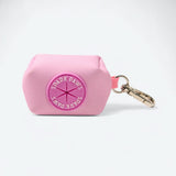 Leinen- und Kotbeutelhalter-Set - Rosa