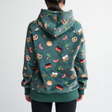 Der Deutschland Hoodie für Menschen – Dunkelgrün