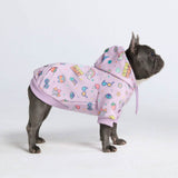 Good Vibes Hundehoodie – Lila