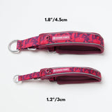 Fuchsia Camo Martingale Collar||size:A,B,C,D,E