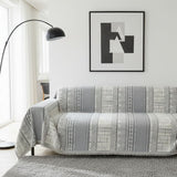 Sofabezug – Moderner Mosaik Grau
