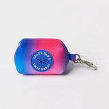 Leine und Kotbeutelhalter-Set - Rosa-Blau
