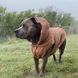 Teddy-Sherpa-Jacke - Braun
