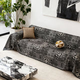 Sofabezug – Rustikal Boho Schwarz