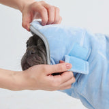 10 Minuten trockener Hundebademantel