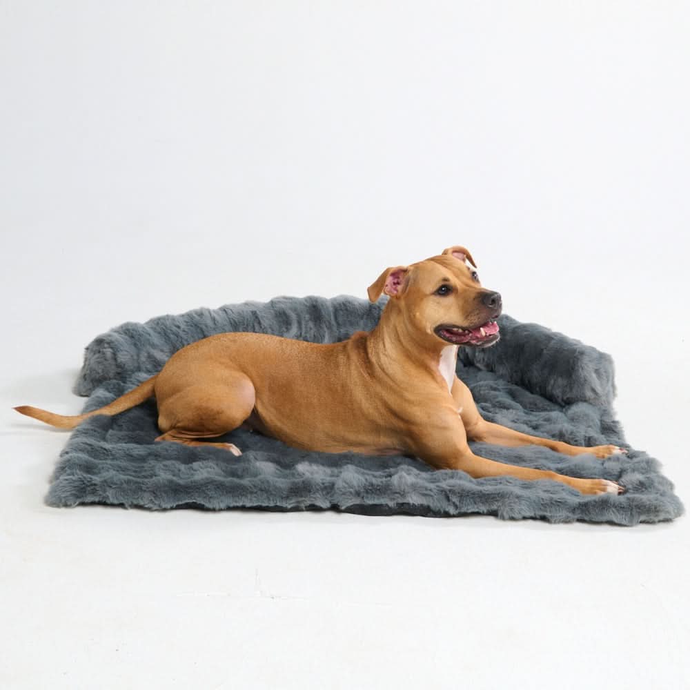 Beruhigendes Flauschiges Sofa-Schonbezug Hundebett