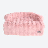 Beruhigendes Flauschiges Sofa-Schonbezug Hundebett - Rosa