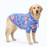Christmas Dog Hoodie - Snow Day Village||size:4XL