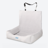 Frostcore™ Kühlendes Autositzbett für Hunde - Waffle Grey