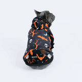 Halloween Hundehoodie - Schwarz