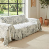 Lily Valley Grey Couch Cover