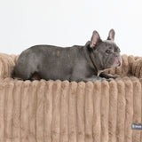 Luxus Sofa-Schonbezug Hundebett - Braun