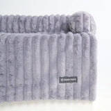 Luxus Sofa-Schonbezug Hundebett - Grau