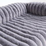 Luxus Sofa-Schonbezug Hundebett - Grau