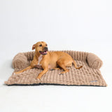 Luxus Sofa-Schonbezug Hundebett - Braun