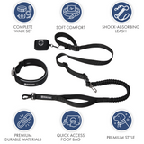 Black Martingale Collar||size:A,B,C,D,E