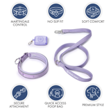 Lilac Martingale Collar||size:A,B,C,D,E