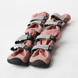 Flex Shell Wasserfeste Hundestiefel - Rosa