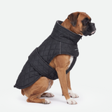 Black Quilted Winter Jacket||size:3XL