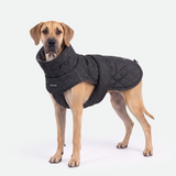 Black Quilted Winter Jacket||size:4XL