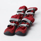 Flex Shell Wasserfeste Hundestiefel - Rot