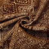 Rustic Boho Brown Couch Cover