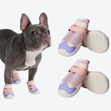 Hot Pavement Pawtector Hundeschuhe - rosa lila