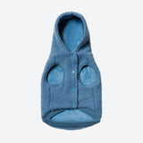Teddy-Sherpa-Jacke - Blau