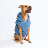 Teddy-Sherpa-Jacke - Blau