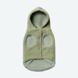 Teddy-Sherpa-Jacke - Hellgrün