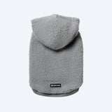 Silver Gray Sherpa Jacket
