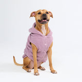 Teddy-Sherpa-Jacke - Taupe