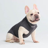 Sunblock Hunde-T-Shirt - Dunkelgrau