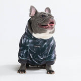 Hunde-Hoodie aus Betonholz – Asphalt