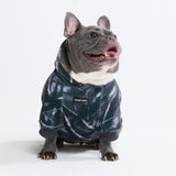Hunde-Hoodie aus Betonholz – Asphalt
