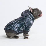 Hunde-Hoodie aus Betonholz – Asphalt