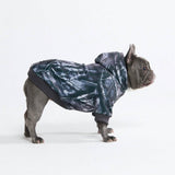Hunde-Hoodie aus Betonholz – Asphalt