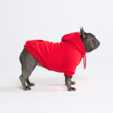 Essential Crimson Red Hoodie||size:L,XL