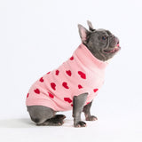 Hearts Dog Sweater