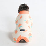 Hunde Pyjama - Pfirsiche