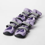 Hunde-Regenstiefel, Wasserdichte Hundeschuhe - Flieder