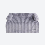 Luxus Sofa-Schonbezug Hundebett - Grau