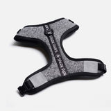 Superweiches Activewear Hundegeschirr - Grau