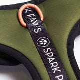 Superweiches Activewear Hundegeschirr - Grün