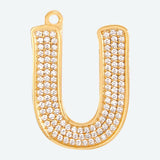 Hundeschmuck Buchstabenanhänger - U