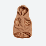 Teddy-Sherpa-Jacke - Braun