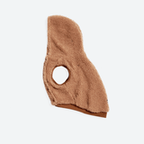 Teddy-Sherpa-Pullover - Braun